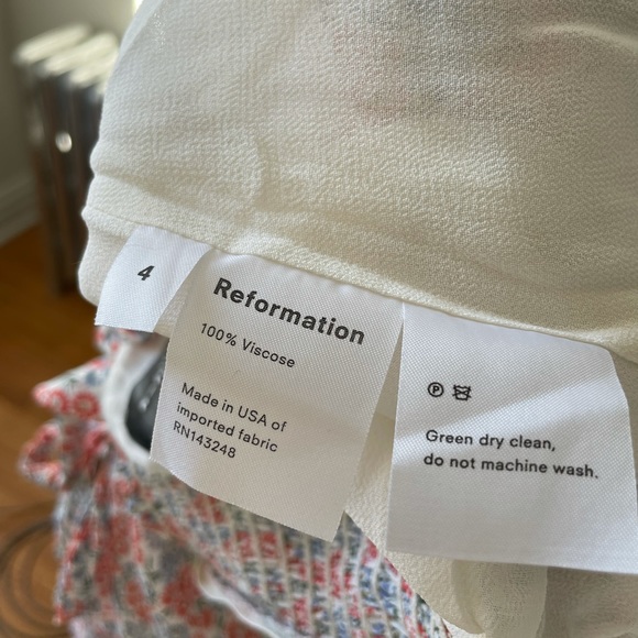 New Reformation Nikita floral dress - Picture 8 of 8